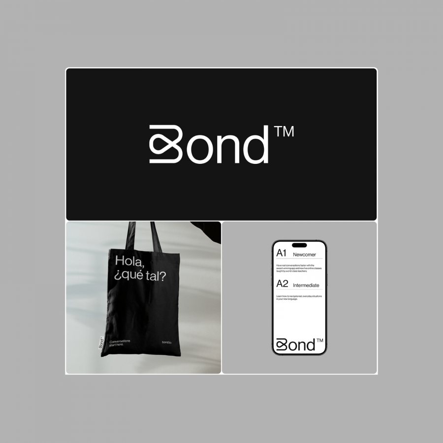 Unlocking Linguistic Mastery: Bond™ Branding & Visual Identity