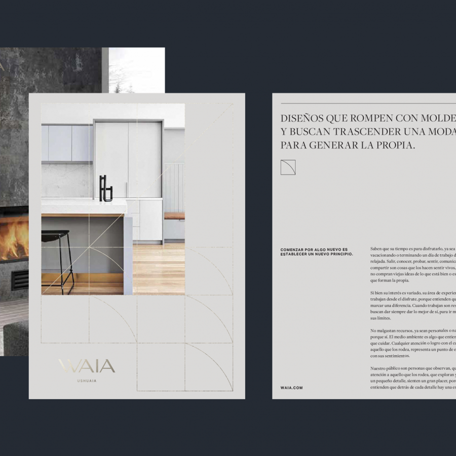 Branding and Visual Identity for Waia Ushuaia