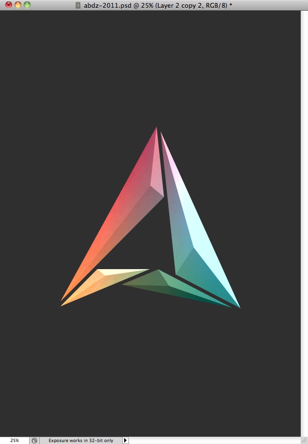 Abduzeedo 2011 Logo in Illustrator and Photoshop
