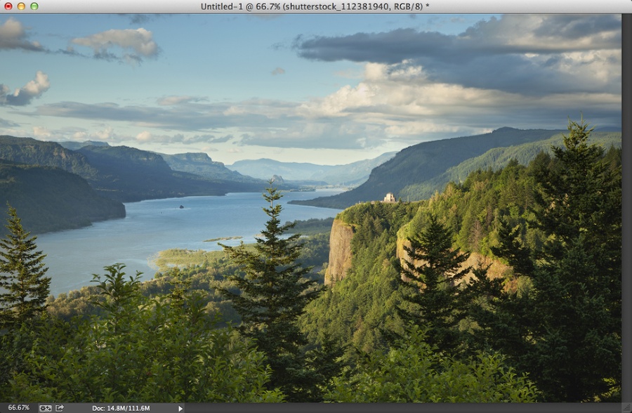 Inspired by Oregon - Photoshop Tutorial