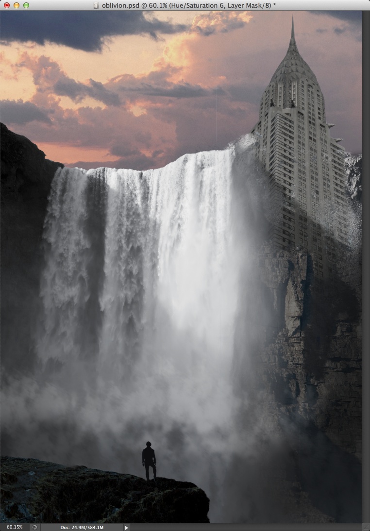 Oblivion Inspiring Artwork in Photoshop