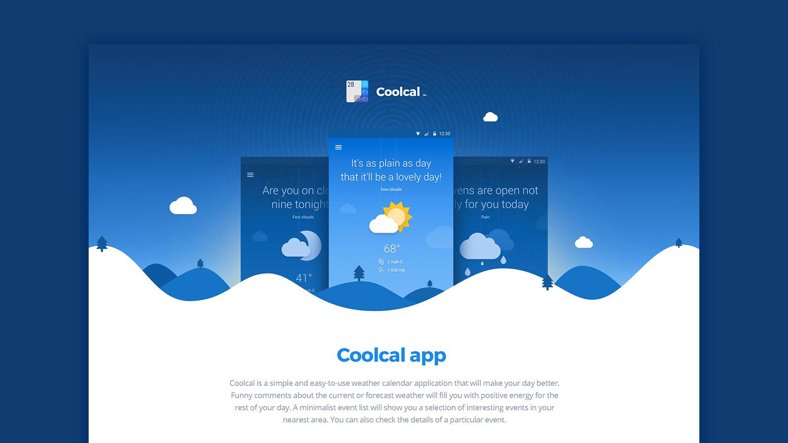 Coolcal - UI/UX