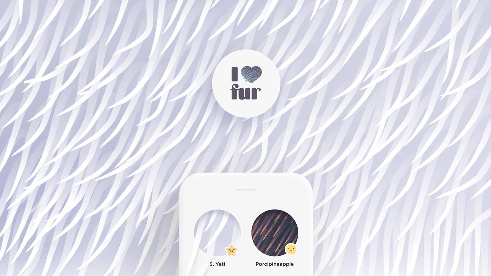 "I love fur" iOS Game Design
