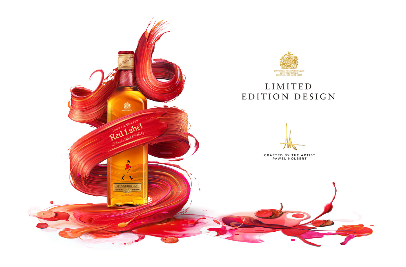 Illustration: Johnnie Walker x Pawel Nolbert