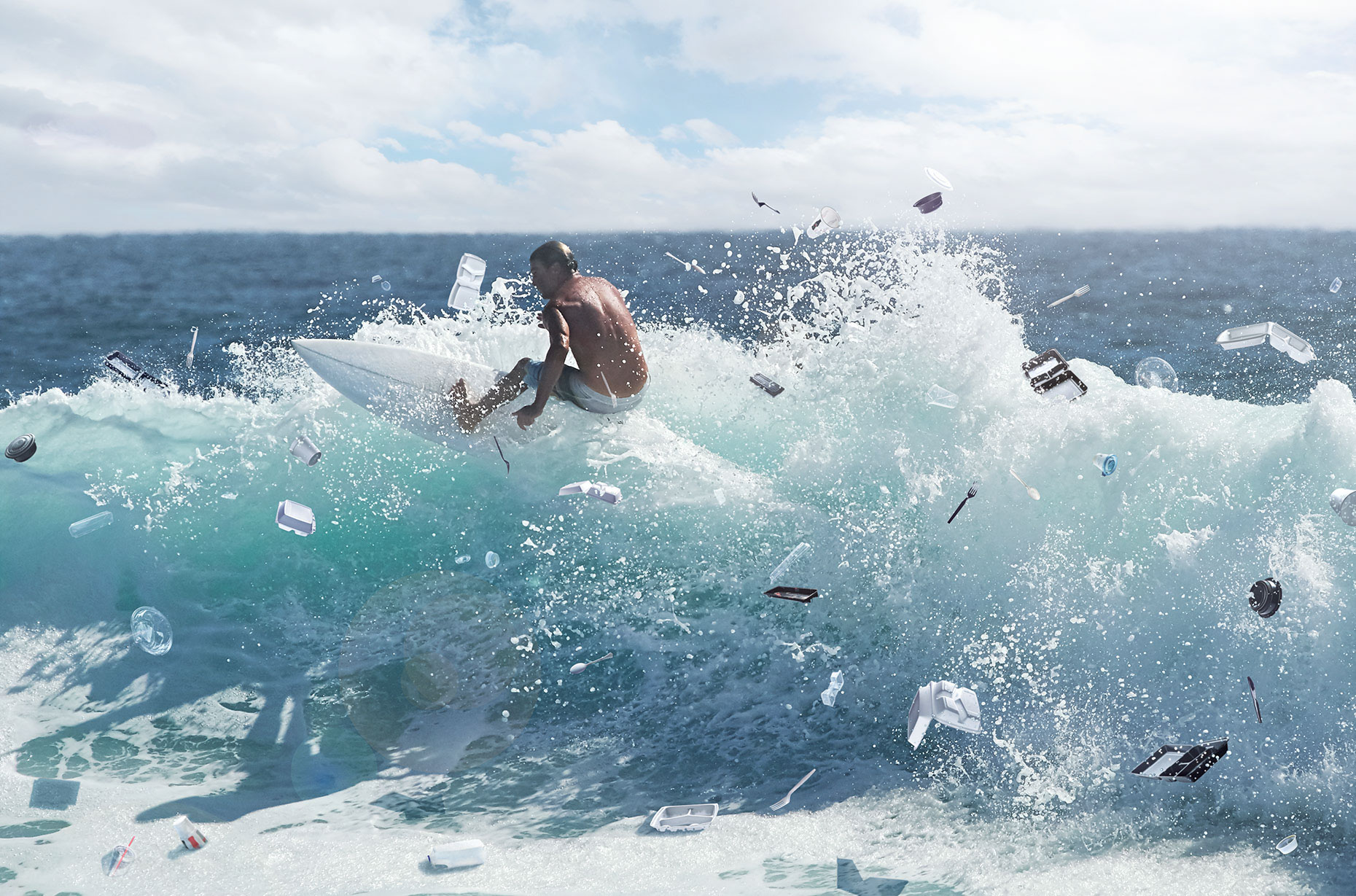 Art Direction & Digital Photography: Plastic Surf by Weston Fuller