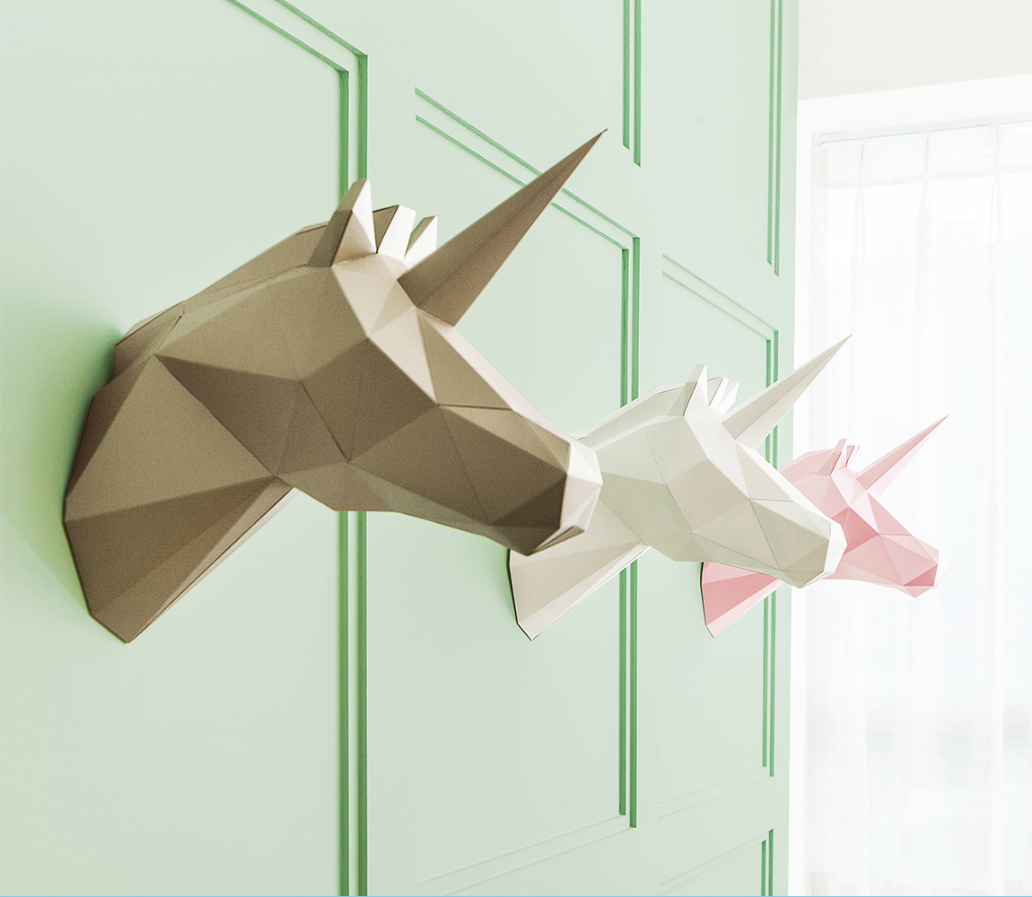 Product Design: DIY Paper Polygon Art by VIU
