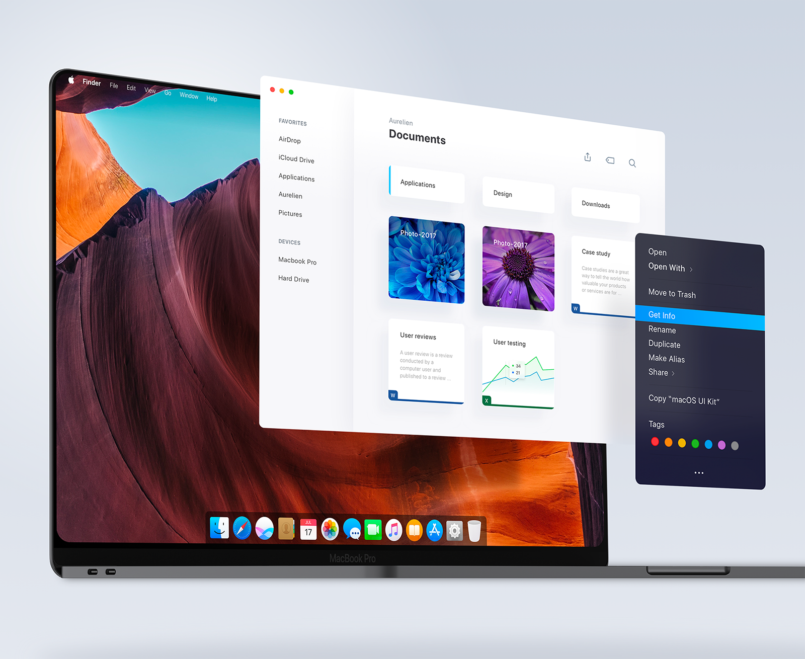 Redesigning Apple OS / MacOs 2020 with Edge to Edge Macbook Concept