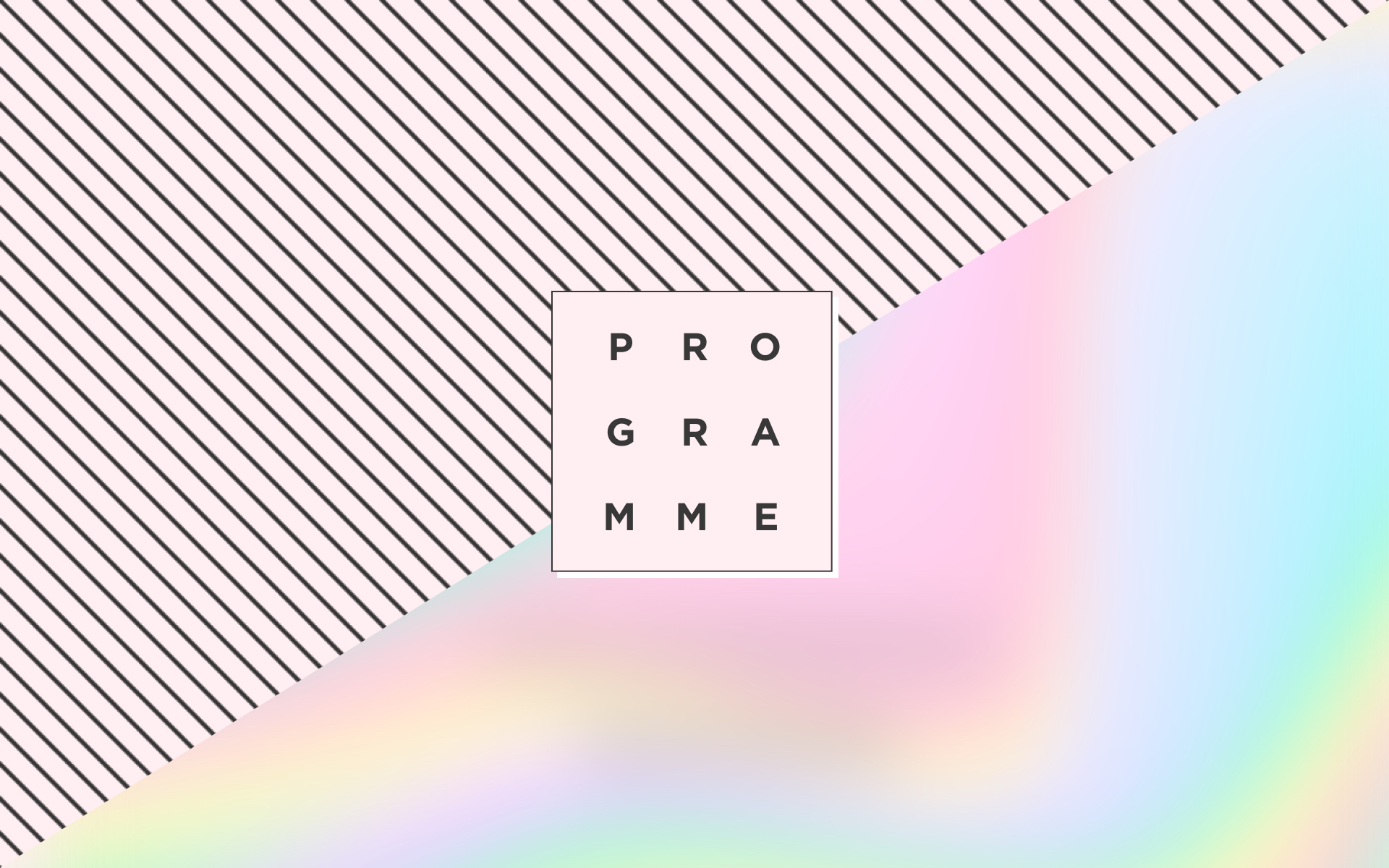 Programme - Portfolio Inspiration