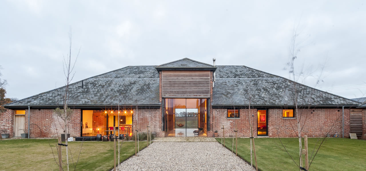 Church Hill Barn in Suffolk, UK