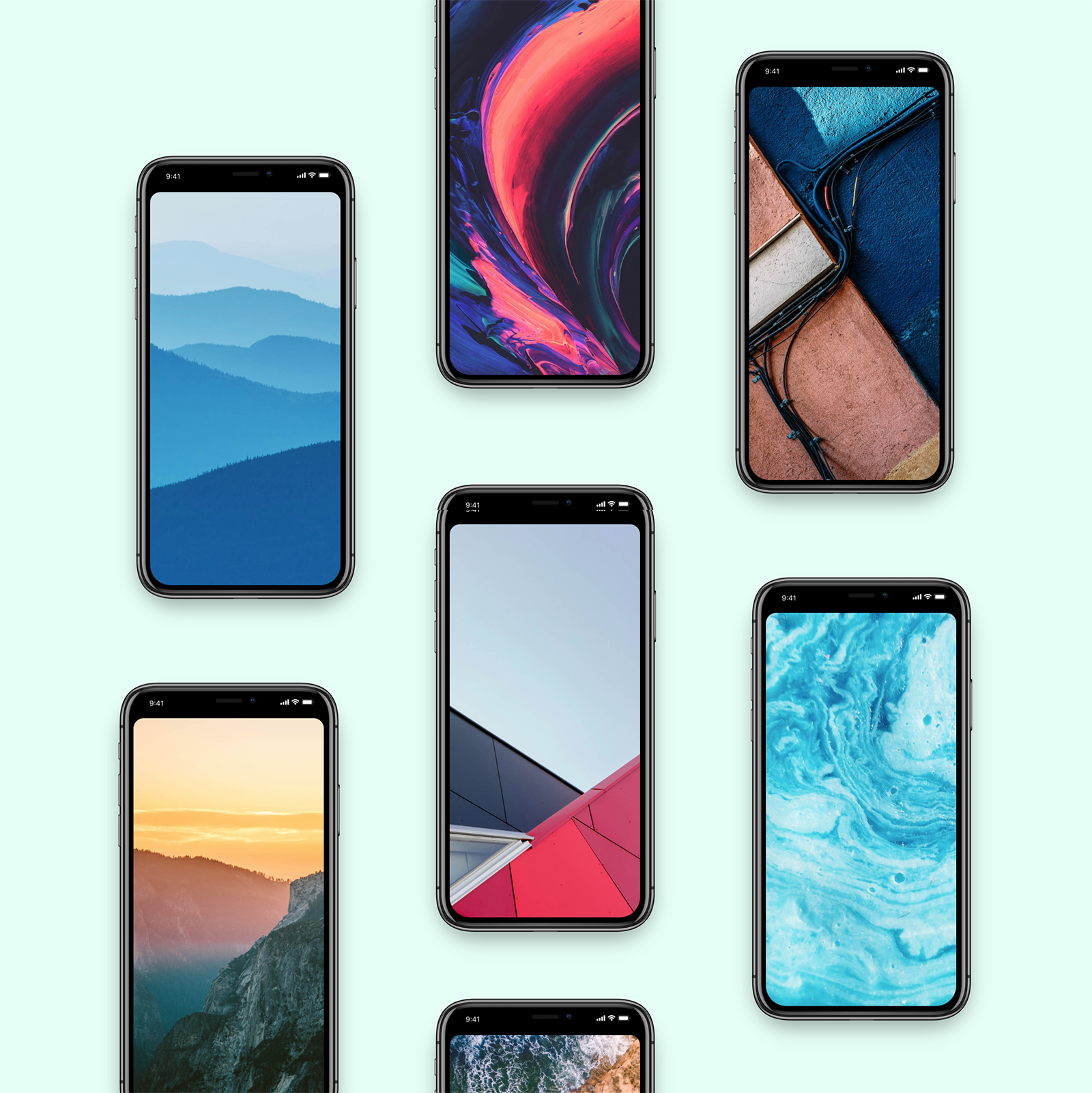 Wallpaper of the Week: Notchless. Hide the notch on your iPhone X