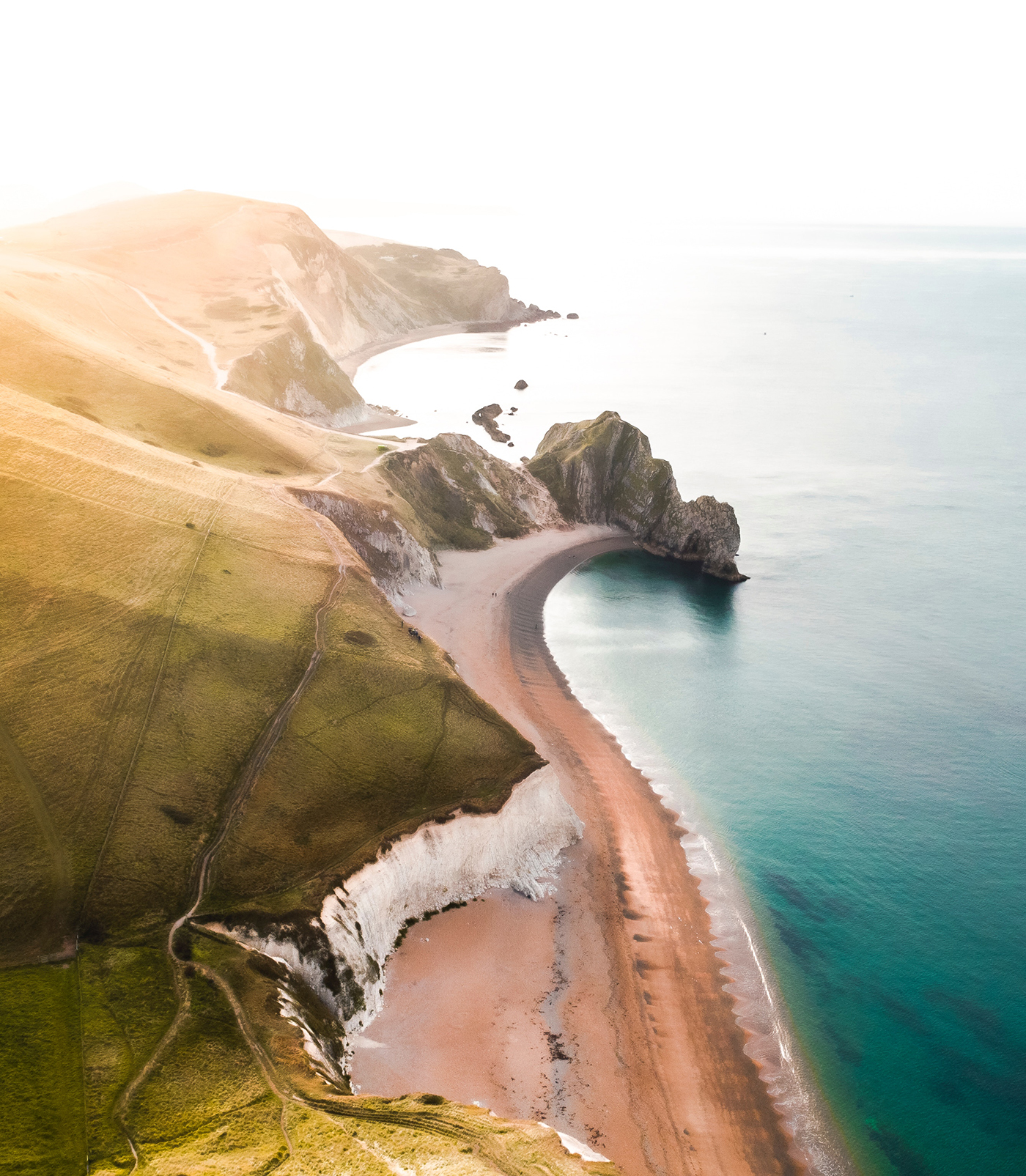 Wallpaper of the Week x Unsplash - The Shape of Dorset, UK