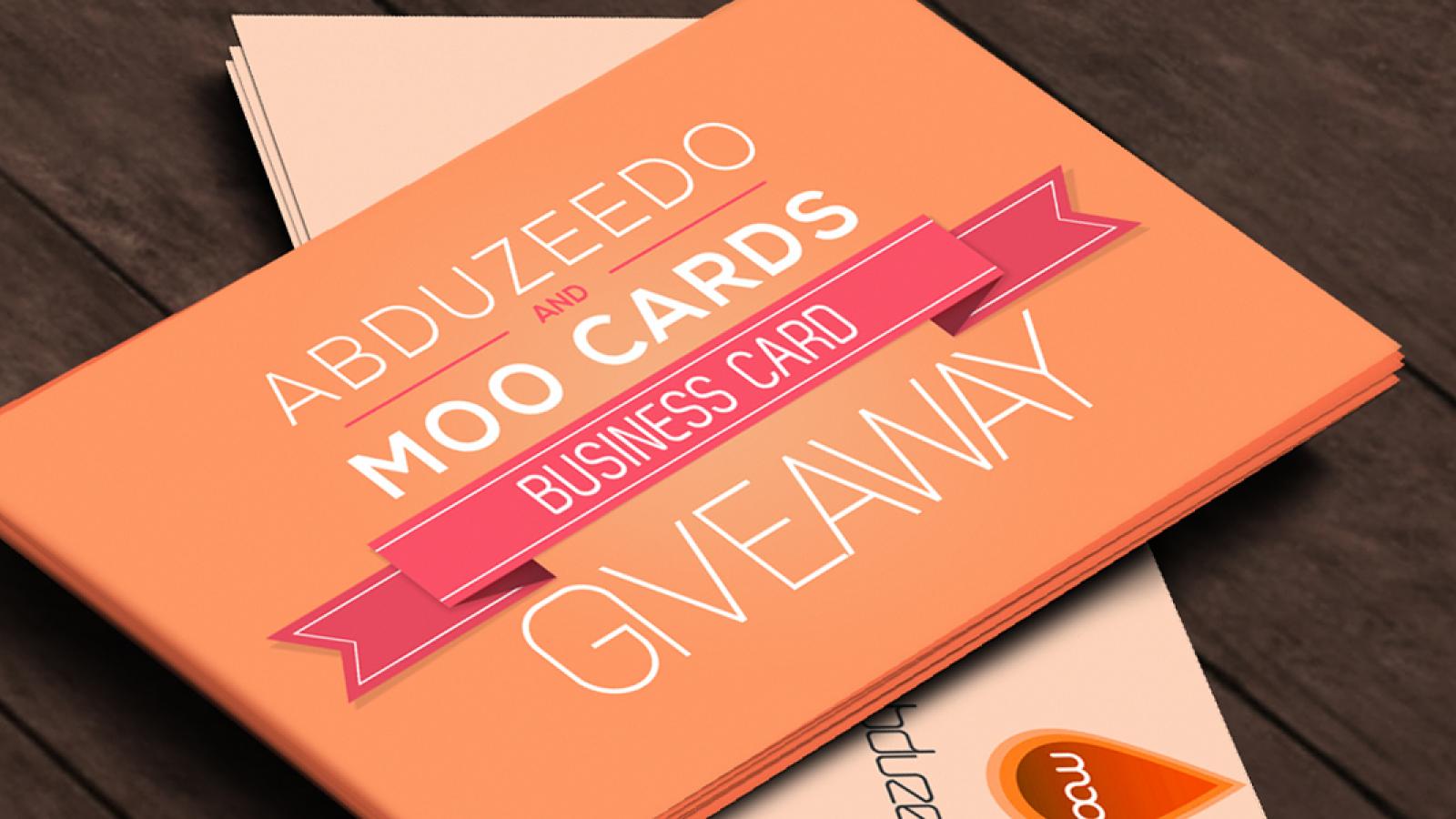 Moo Square Business Card Size