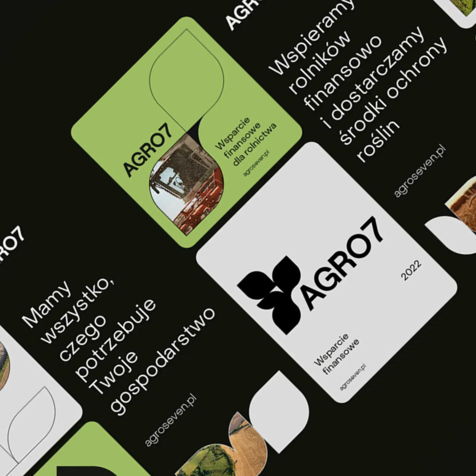 Agro Seven: Simple Abstraction in Branding & Visual Identity
