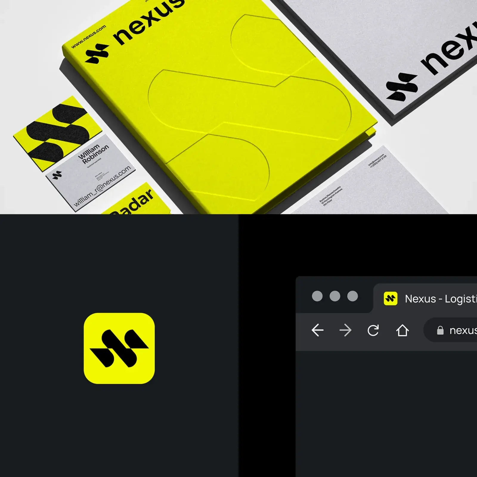 Nexus: Innovating Branding and Visual Identity in Global Logistics