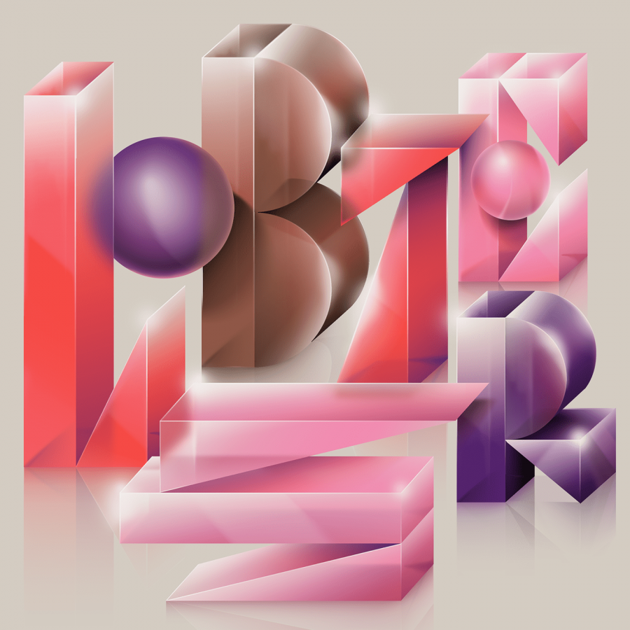 Davide Pagliardini's Color Experimental Typeface Project with Lobster Studio