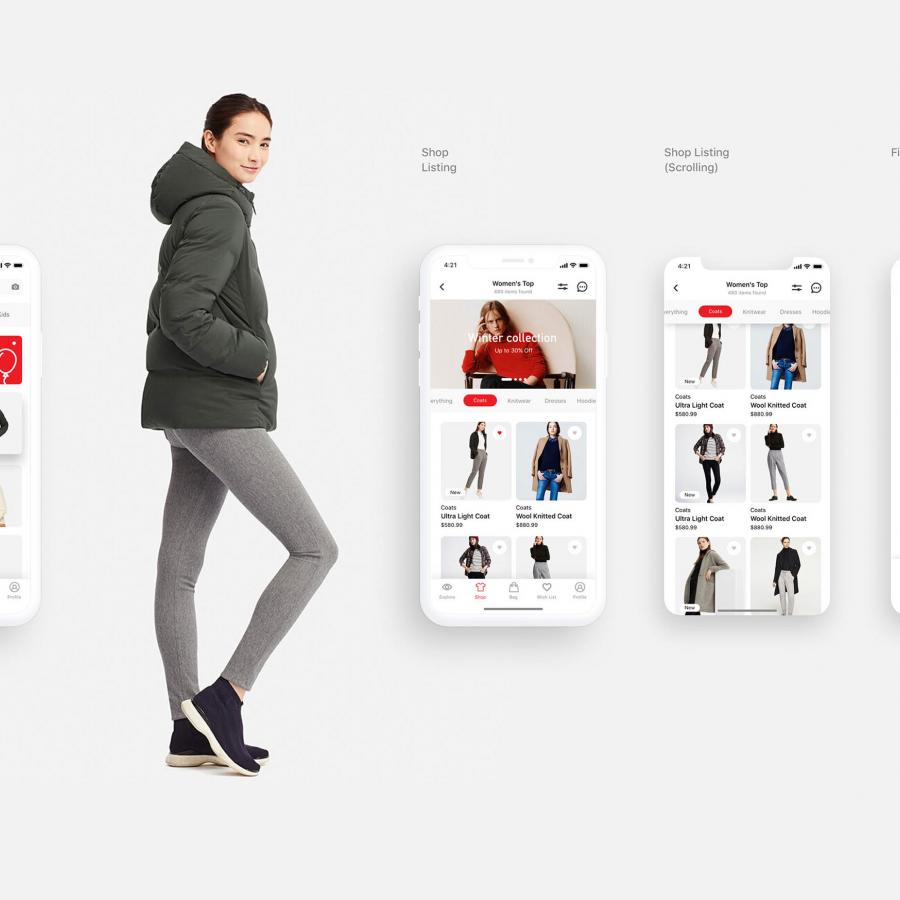 Redesigning the UI & Shopping Experience for Uniqlo HK app