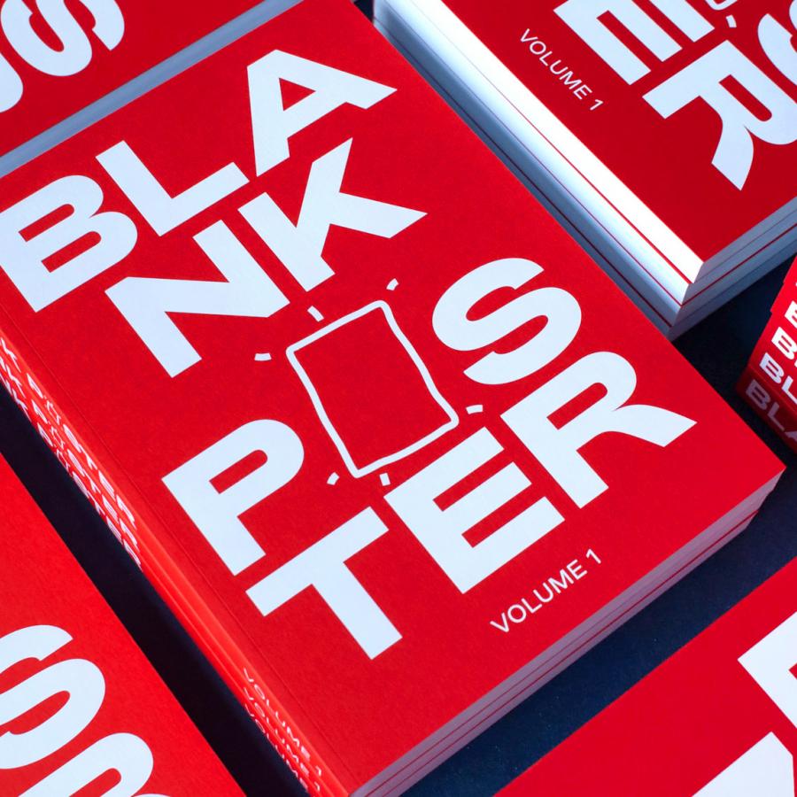 Blank Poster Volume 1 Book is Pure Poster Design Inspiration