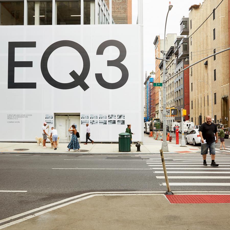 EQ3, a Canadian Furniture Brand launched its new flagship in NYC