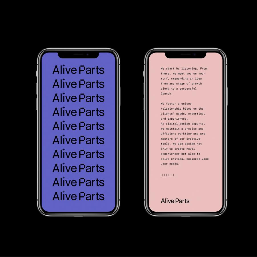 Alive Parts — Branding and Visual Identity 