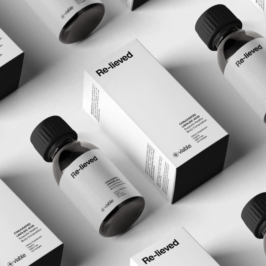 Viable — Wellness Supplement Branding & Packaging Design