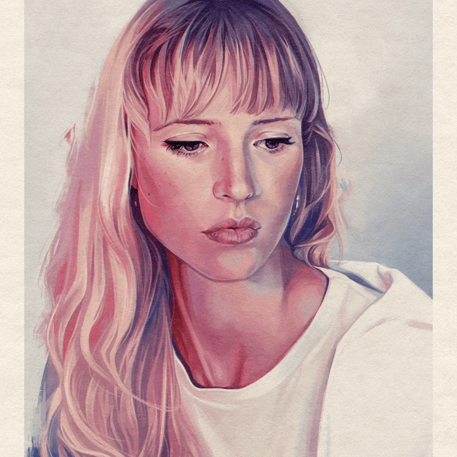 Pastel-esque Illustrations made with Procreate