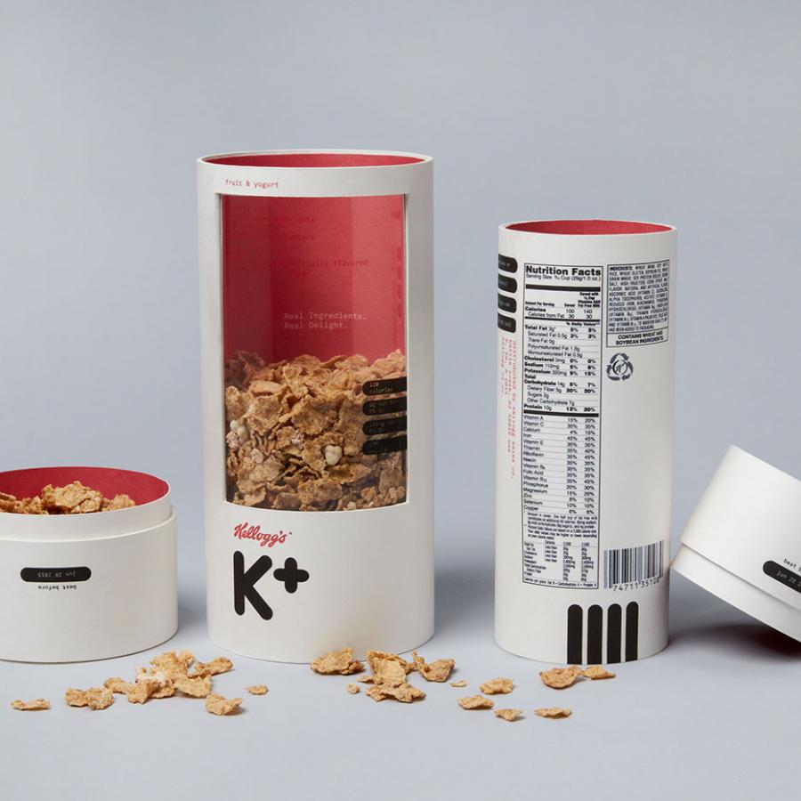 Kellog's Cereal Package Design