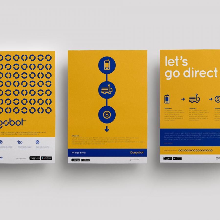 Brand Identity for Cargobot Inspired by Classical Modernism