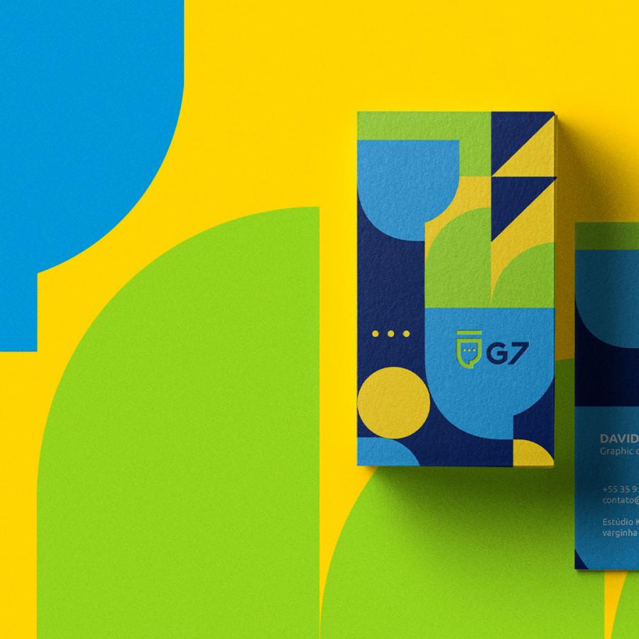 Colorful Branding and Visual Identity for G7 Group 