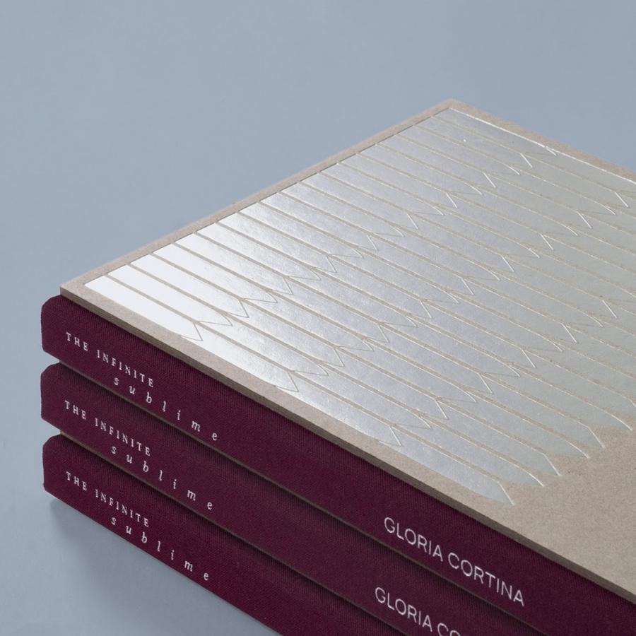 Editorial design — Gloria Cortina, The Infinite Sublime
