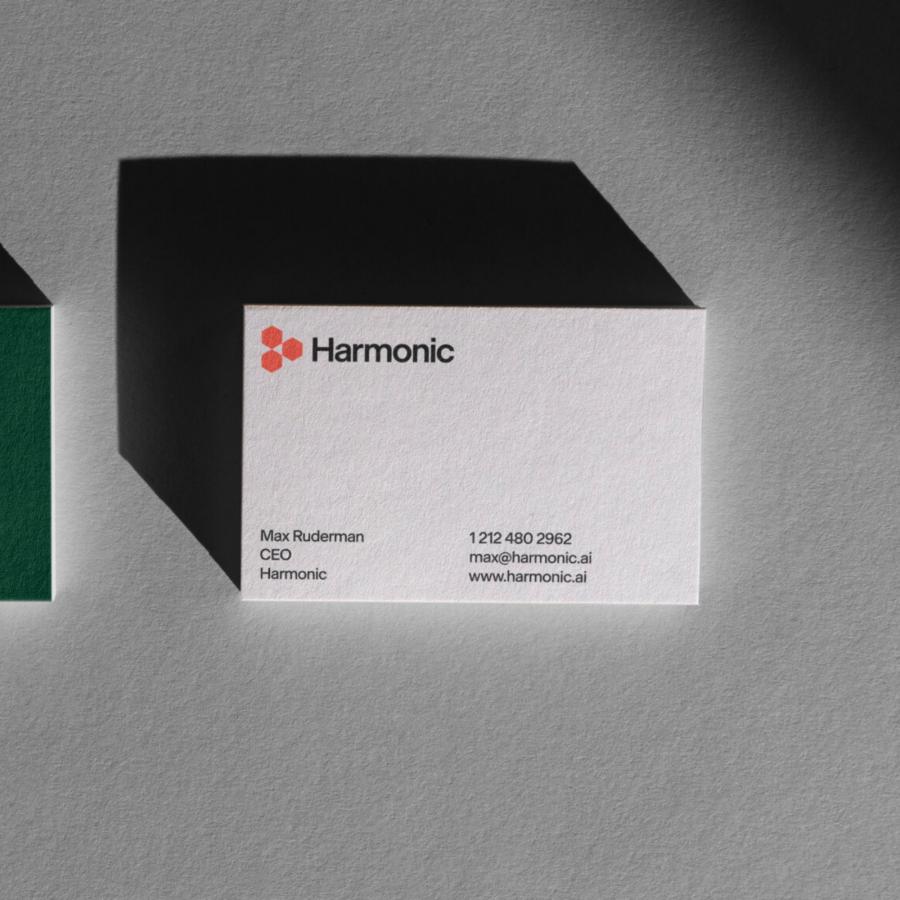 Logo design, branding and visual identity for Harmonic