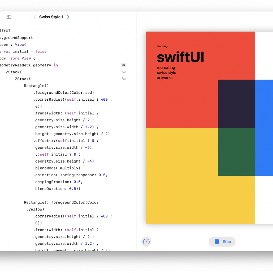 Swiss Style with SwiftUI