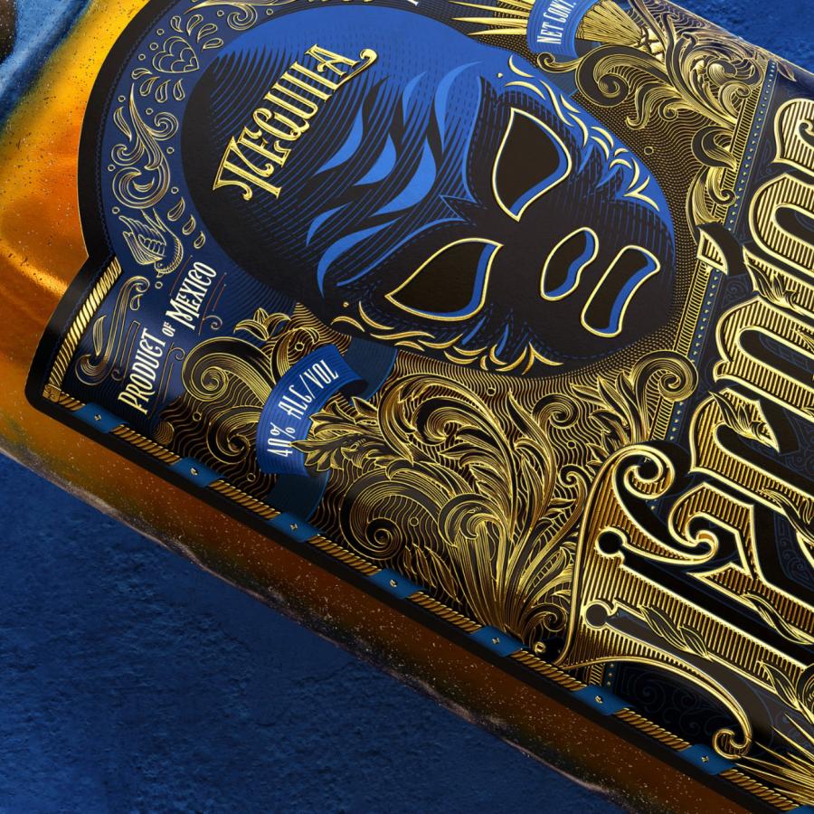 Re-design of Rudo and Tecnico Tequila Labels