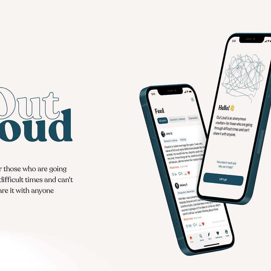 UI/UX Design — Out Loud App