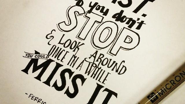 Movie Quotes Typography by Ian Simmons