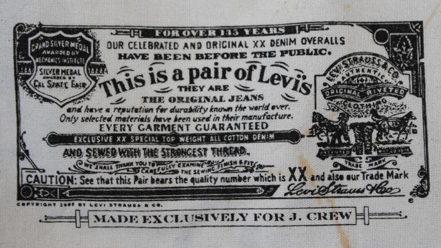 levis 501 evolution