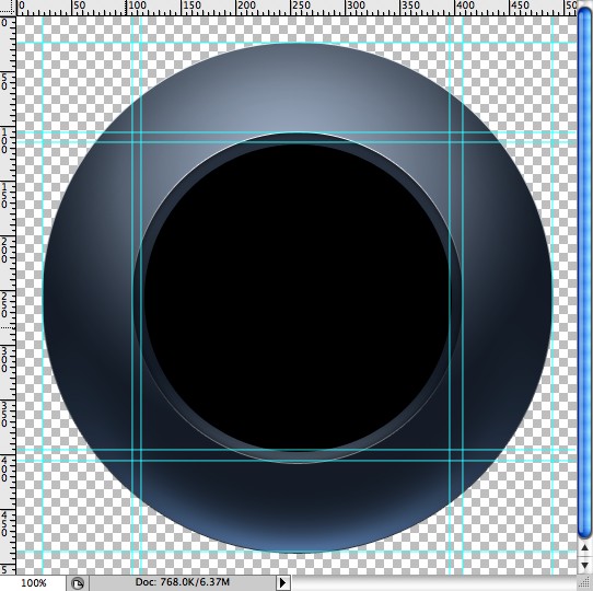 Quicktime Icon in Photoshop
