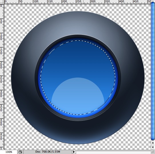 Quicktime Icon in Photoshop
