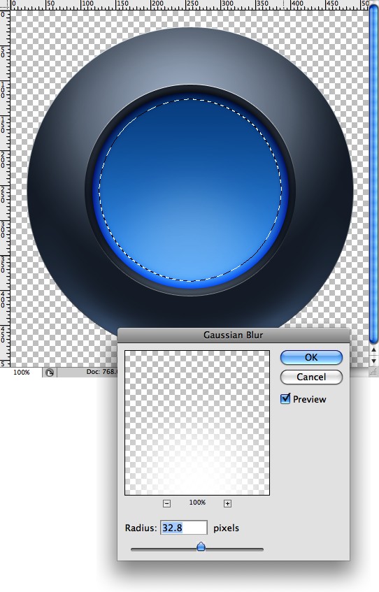 Quicktime Icon in Photoshop