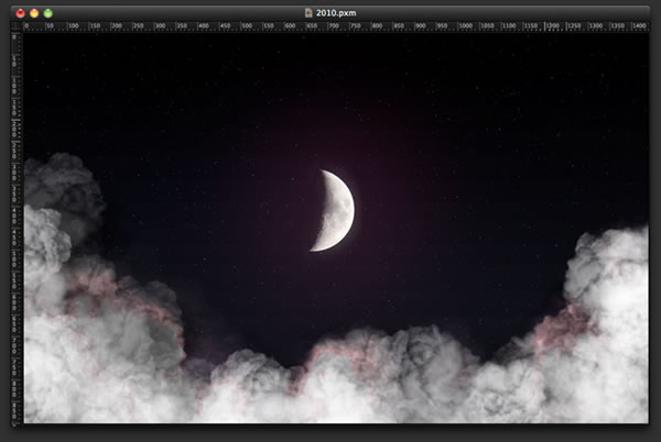 Happy New Year in Pixelmator 