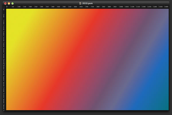 Happy New Year in Pixelmator 