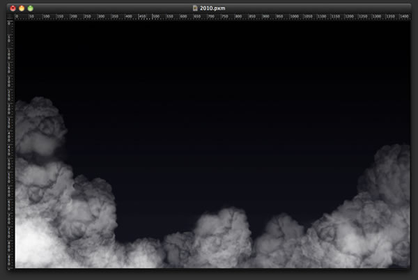 Happy New Year in Pixelmator 