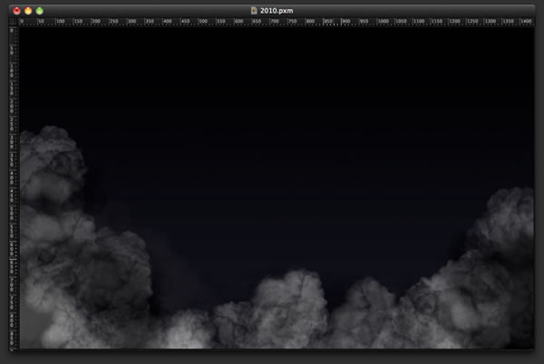Happy New Year in Pixelmator 