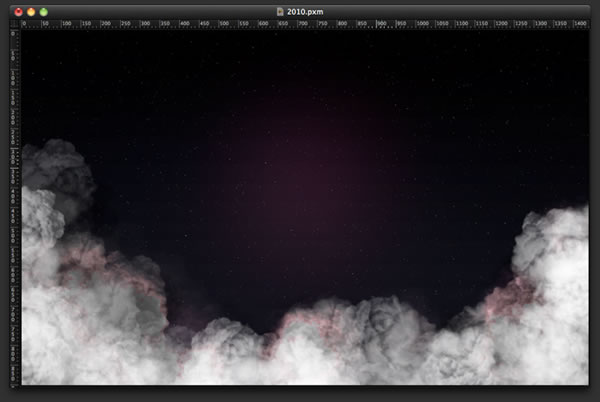 Happy New Year in Pixelmator 