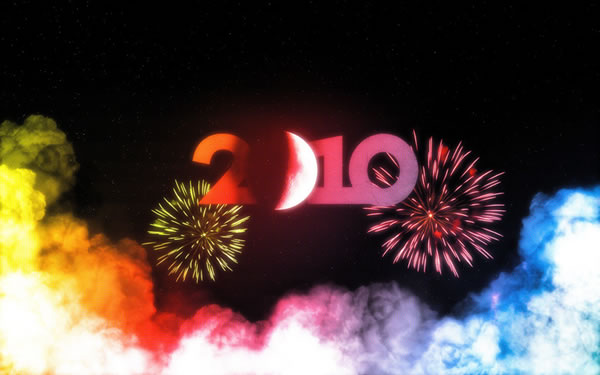 Happy New Year in Pixelmator 
