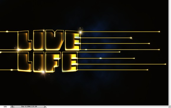 Amazing Video-Game Text Style in Photoshop