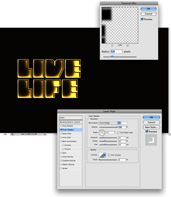 Amazing Video-Game Text Style in Photoshop
