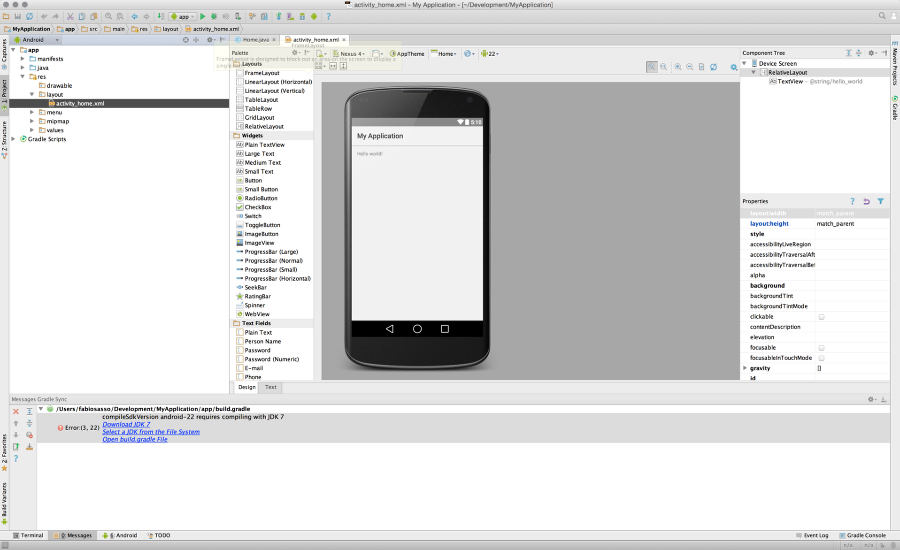 Android Prototyping in Android Studio