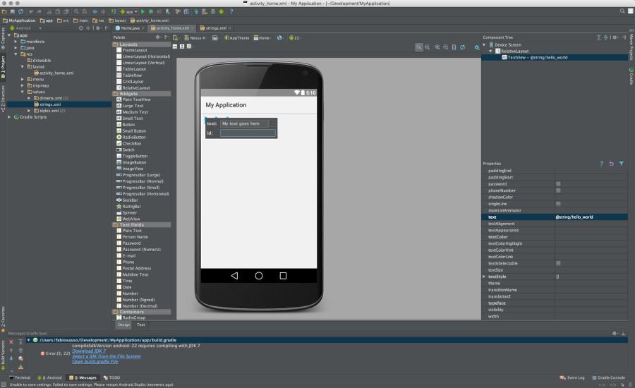 Android Prototyping in Android Studio