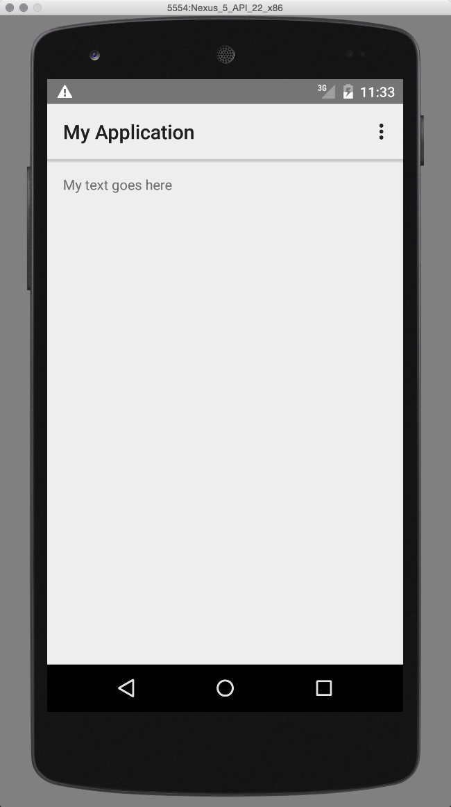 Android Prototyping in Android Studio
