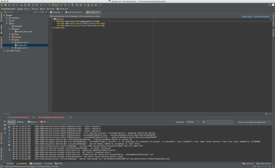 Android Prototyping in Android Studio
